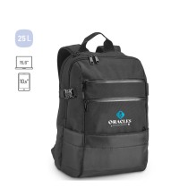 ZIPPERS BPACK. Plecak na laptopa 15.6'' z poliester 300D i żakard 840D