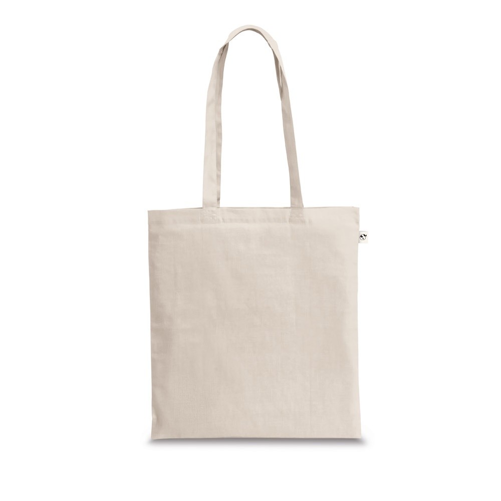 SVANETI. Torba wykonana w recyklingowanej bawełny (70%) i w poliestru (30% rPET) (150 g/m²)