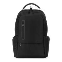 BOSTON SOLID. Plecak na laptopa (17") z nylonu 150D z 2 wyściełanymi przegrodami