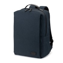 GLASGOW. Plecak na laptopa (17") wykonany z poliestru o wysokiej gęstości 600D pochodzącego z recyklingu (20 l)