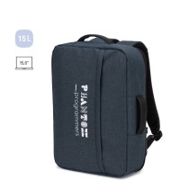 NIAMEY. 15. Plecak na laptopa 6" z poliestru z recyklingu o wysokiej gęstości 300D