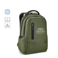 BOSTON. Plecak na laptopa 17" z wodoodpornego nylonu 2Tone
