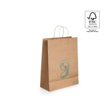 LEIA. Torba z papieru kraftowego (115 g/m²)