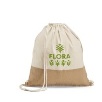 SABLON. Worek ze sznurkiem, 100% bawełna (160 g/m²)