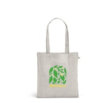 RYNEK. Torba zawierająca bawełnę pochodzącą (70% rPET), poliester z recyklingu (30%) (140 g/m²)