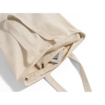 HACKNEY. Torba z zamkiem, 100% bawełna (280 g/m²)