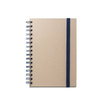 PROUST. Notatnik A5 z ringami, twarda okładka, wykonany z papieru z trzciny cukrowej (80% trzciny cukrowej) z gładkich kartek