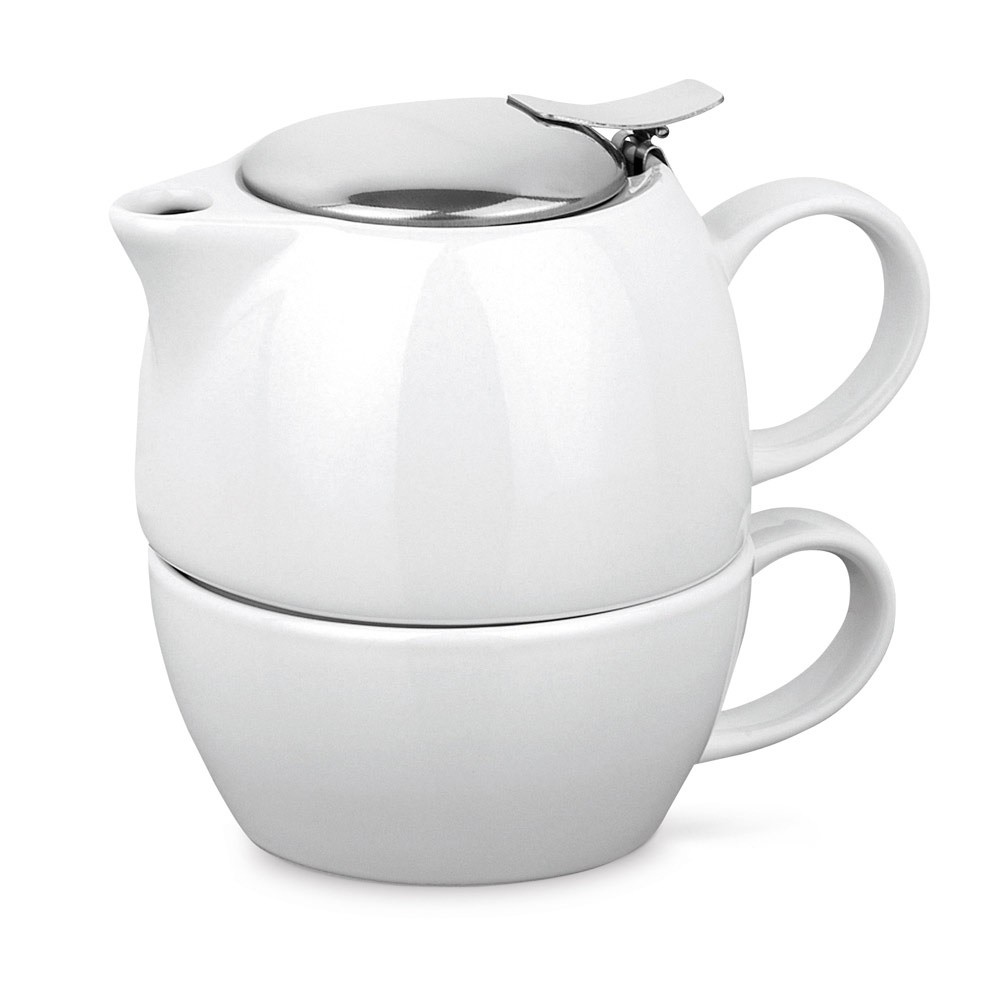 COLE. Porcelany zestaw do herbaty 2 w 1