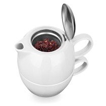COLE. Porcelany zestaw do herbaty 2 w 1