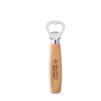 HOLZ. Otwieracz do butelek, metal i drewno