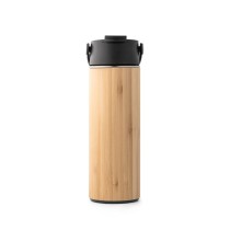 LAVER. Butelka termiczna z bambusa, stali nierdzewnej i PP 440 ml