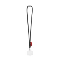 WATFORD. SET Lanyard TUBE Long (Ø 7 mm) z karabińczykiem 9 mm, zapięciem bezpieczeństwa Ø 7 mm i sztywnym uchwytem na ident