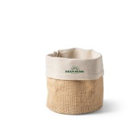 DUCASSE. Wielofunkcyjna torba z juty (260g/m²) i bawełny (120g/m²)