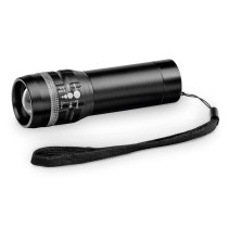 ZOOMIN. Aluminiowa latarka z funkcją zoomu z 3 trybami świecenia