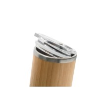 LYCKA. Kubek z bambusa i stali nierdzewnej 350 ml
