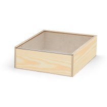 BOXIE CLEAR L. Drewniane pudełko L