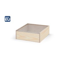 BOXIE CLEAR L. Drewniane pudełko L