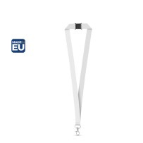 DOVER. SET Lanyard SUBLIMATION Long II (20 mm) z poliestru z recyklingu (100% rPET) z karabińczykiem o szerokości 20 mm i zapi