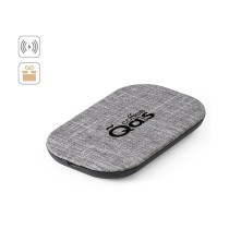 RENEWAL CHARGER. Sszybka ładowarka bezprzewodowa 10 W wykonana w przetworzonego PET (100% rPET)
