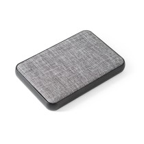 RENEWAL BATTERY. Power bank 5.000 mAh wykonany w PET pochodzącego z recyklingu (100% rPET)