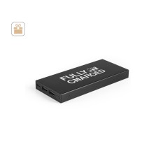 DOROTHY 10. Power bank 10 000 mAh wykonany w aluminium pochodzącego z recyklingu (100% rAL)