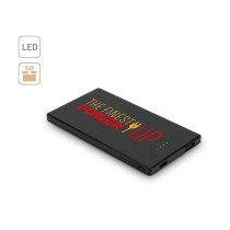 DENNING. Smukły power bank ze stali nierdzewnej o pojemności 5000 mAh