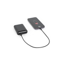 LEAKEY 10. Power bank 10'000 mAh wykonany w ABS pochodzącego z recyklingu (100% rABS)