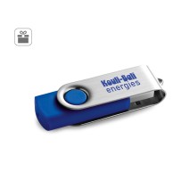 CLAUDIUS 32 GB. Pamięć flash USB 32 GB z metalowym klipsem