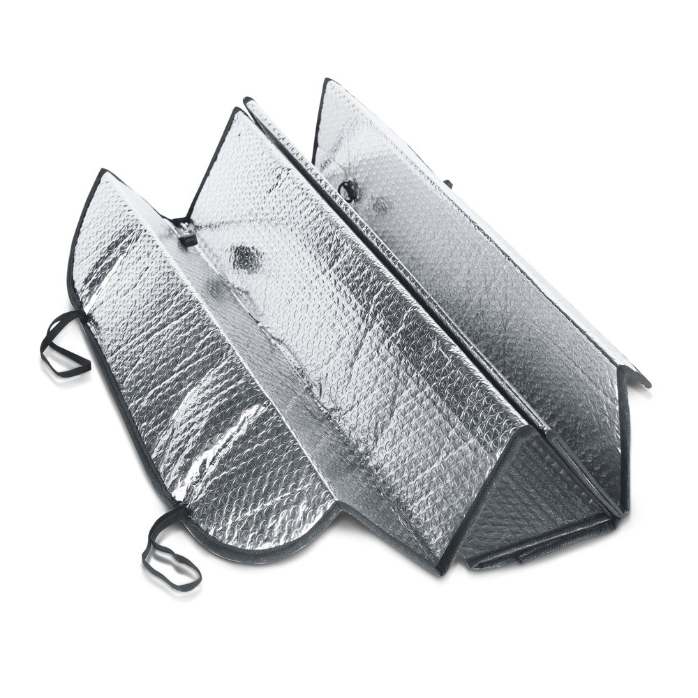 CRADLE. Osłony przeciwsłoneczne do samochodów z PE i aluminium