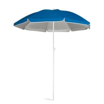PARANA. Odchylany parasol plażowy 210T ze srebrną podszewką