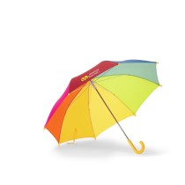 OLIVIA. 19-calowy kolorowy parasol dla dzieci z poliestru 190T