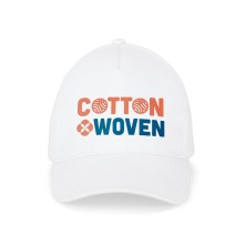 ASHTON. Czapka z 100% bawełny (260 g/m²) z 5 panelami